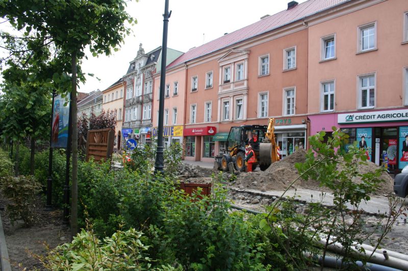 nowy płot plac wyzwolenia