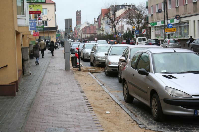 Parking przy ul Wrocławskiej